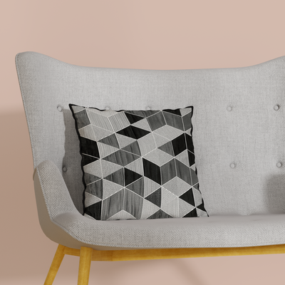 Housse de coussin Arletty Noir