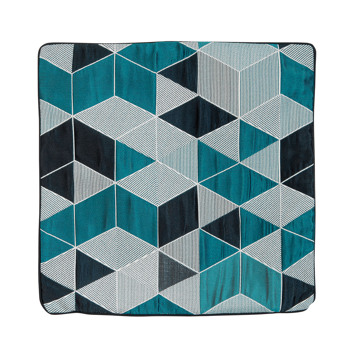 Housse de coussin Arletty Bleu vert