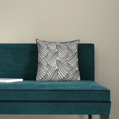 Housse de coussin Ardeco Noir