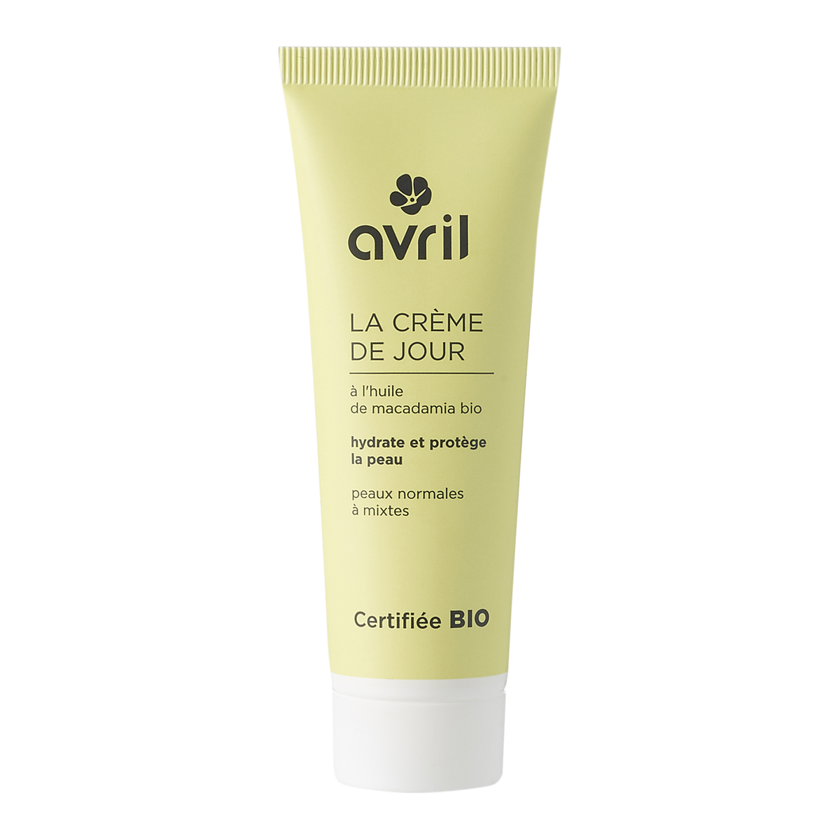 AVRIL Soin visage Creme de jour peaux normales a mixtes Jaune Lys 50ML