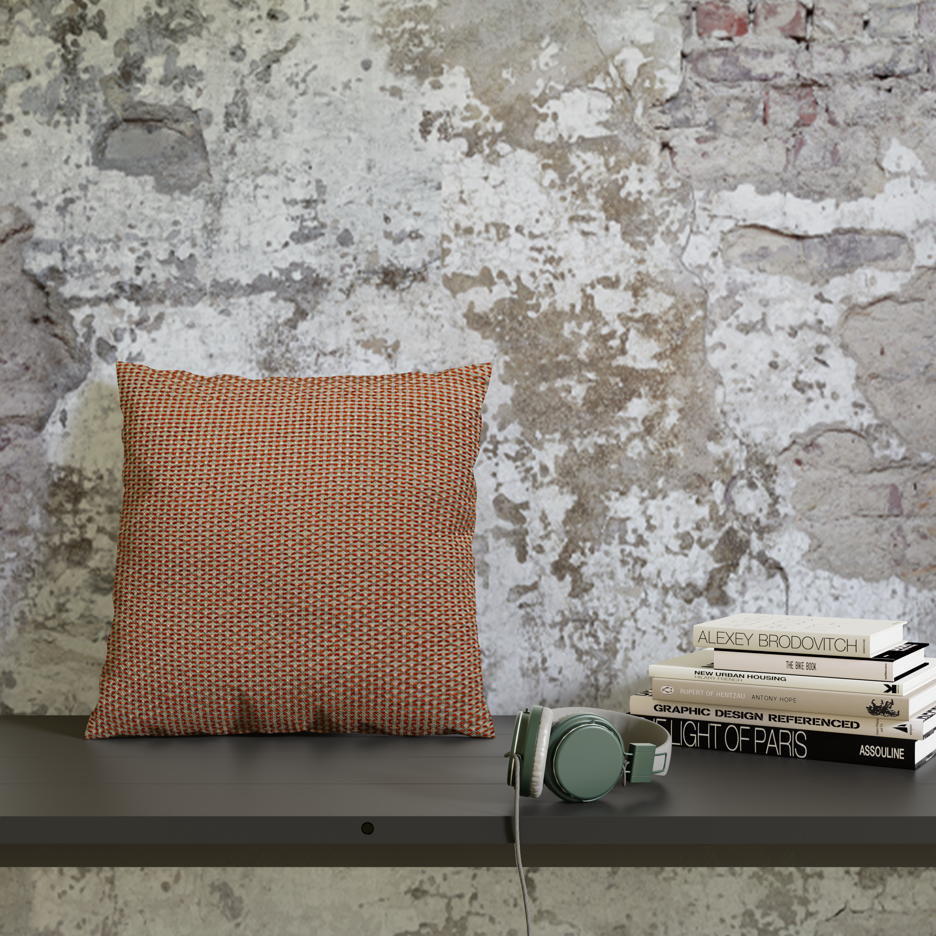 4MURS Coussin Blitz Orange mandarine