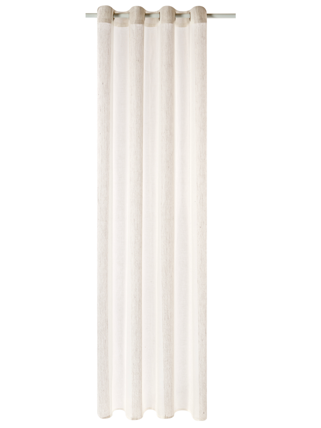 4MURS Voilage Lin FILAO coloris naturel 140 x 260 cm