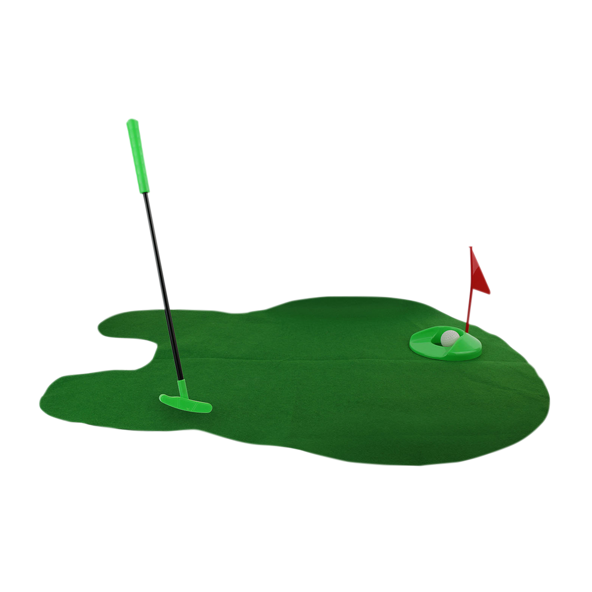 Jeu Golf de toilette Vert