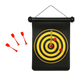 Jeu De flechettes magnetiques Noir