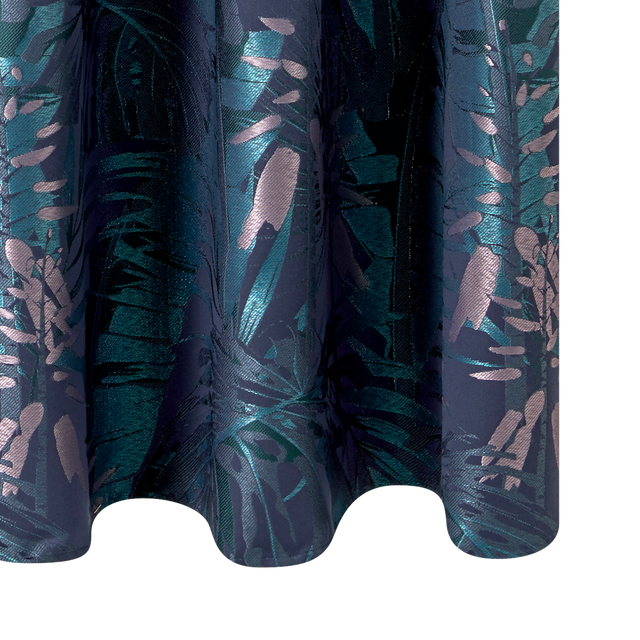 Rideau MANAUS coloris bleu nuit 140 x 260 cm