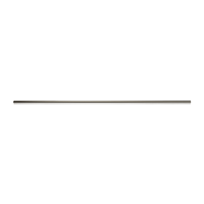 Barre à rideau Zen Nickel givré Métal brossé