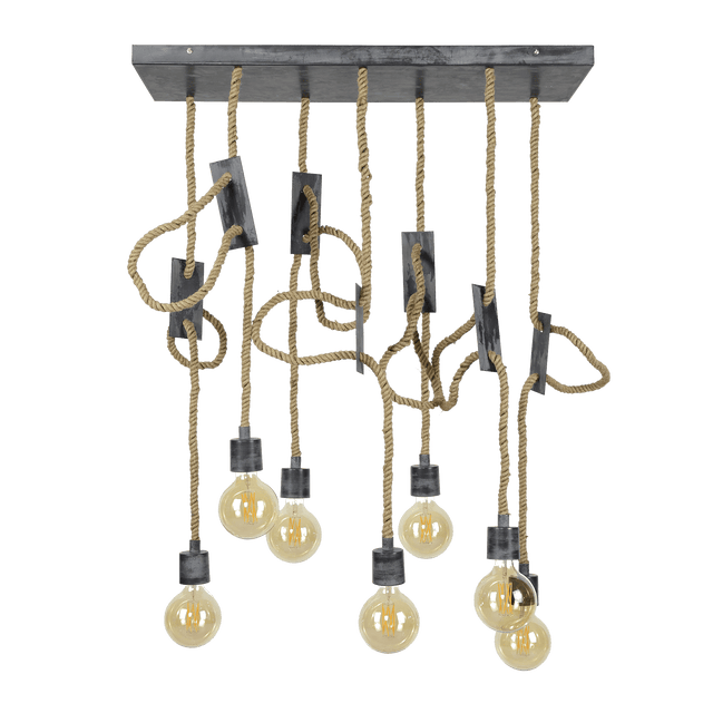 Suspension LIANE coloris cordage 87 cm