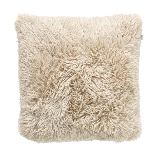 Coussin BODRUN coloris sable 45 x 45 cm