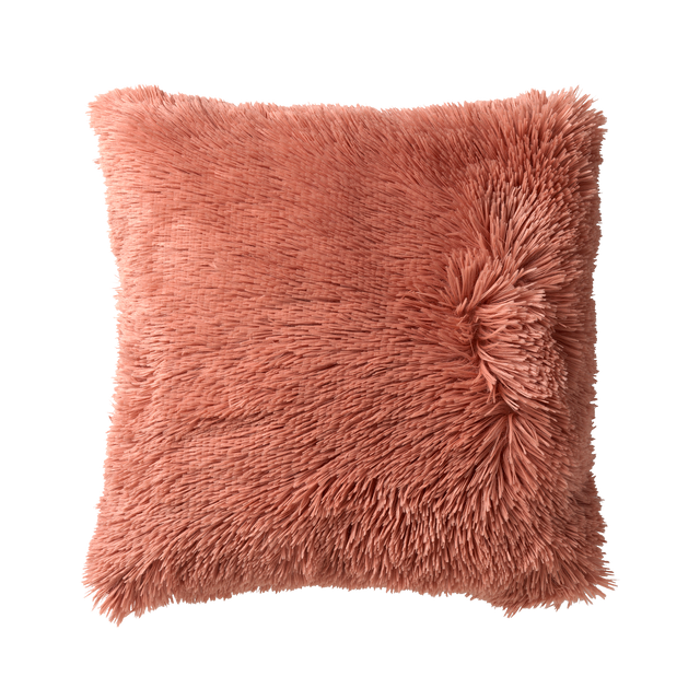 Coussin BODRUN coloris terre cuite 45 x 45 cm
