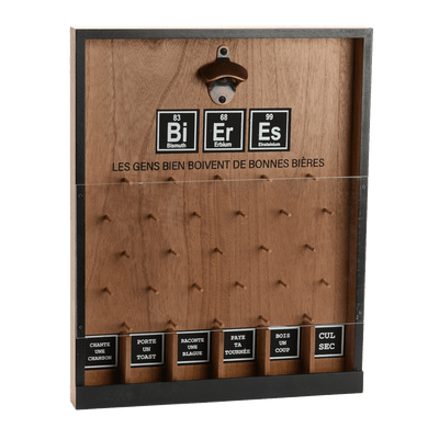 AMADEUS CADES Déco murale Leny Marron