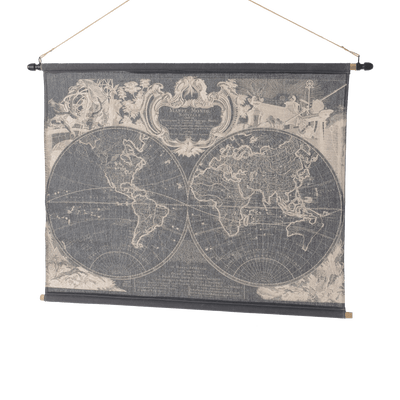 AMADEUS CADES Kakémono déco Monde Noir