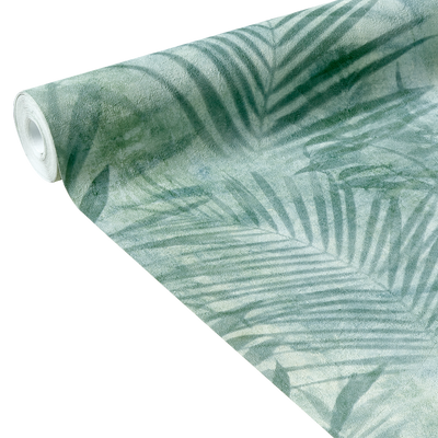 Papier peint intissé Amazonia x new walls Vert moyen