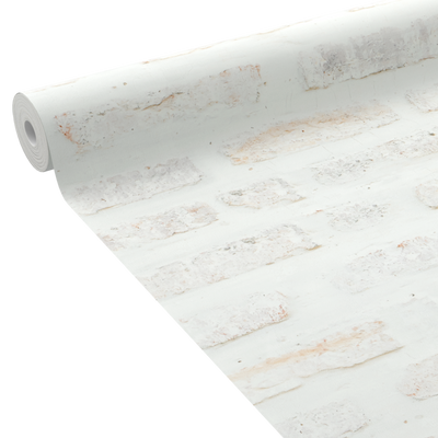 Papier peint intissé Loft living x new walls Blanc perlé