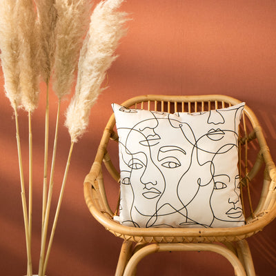 4MURS Coussin Tissa Noir