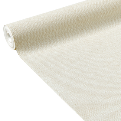 Papier peint intissé Curaçao Blanc Paille orientale