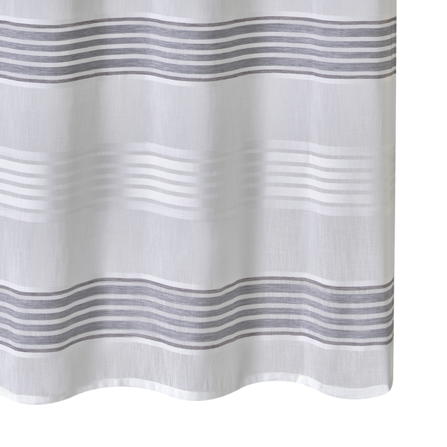 Voilage BRIZA coloris gris perle 140 x 240 cm