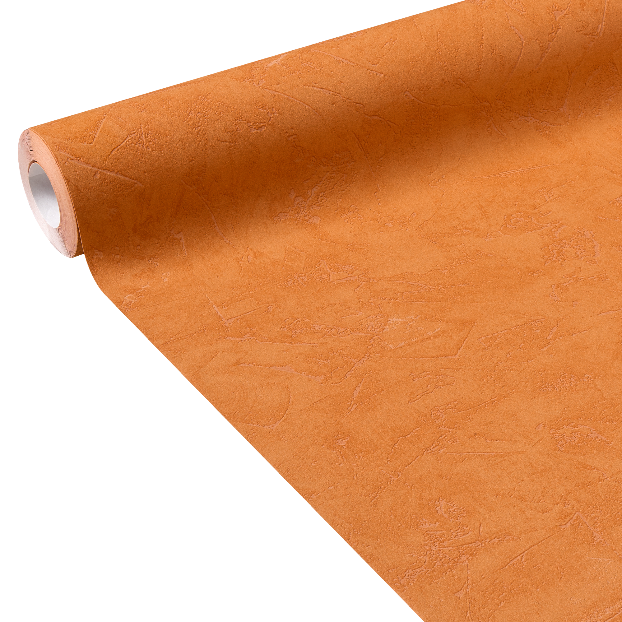 Papier peint intissé Ravenne Terracotta Crépi grésé