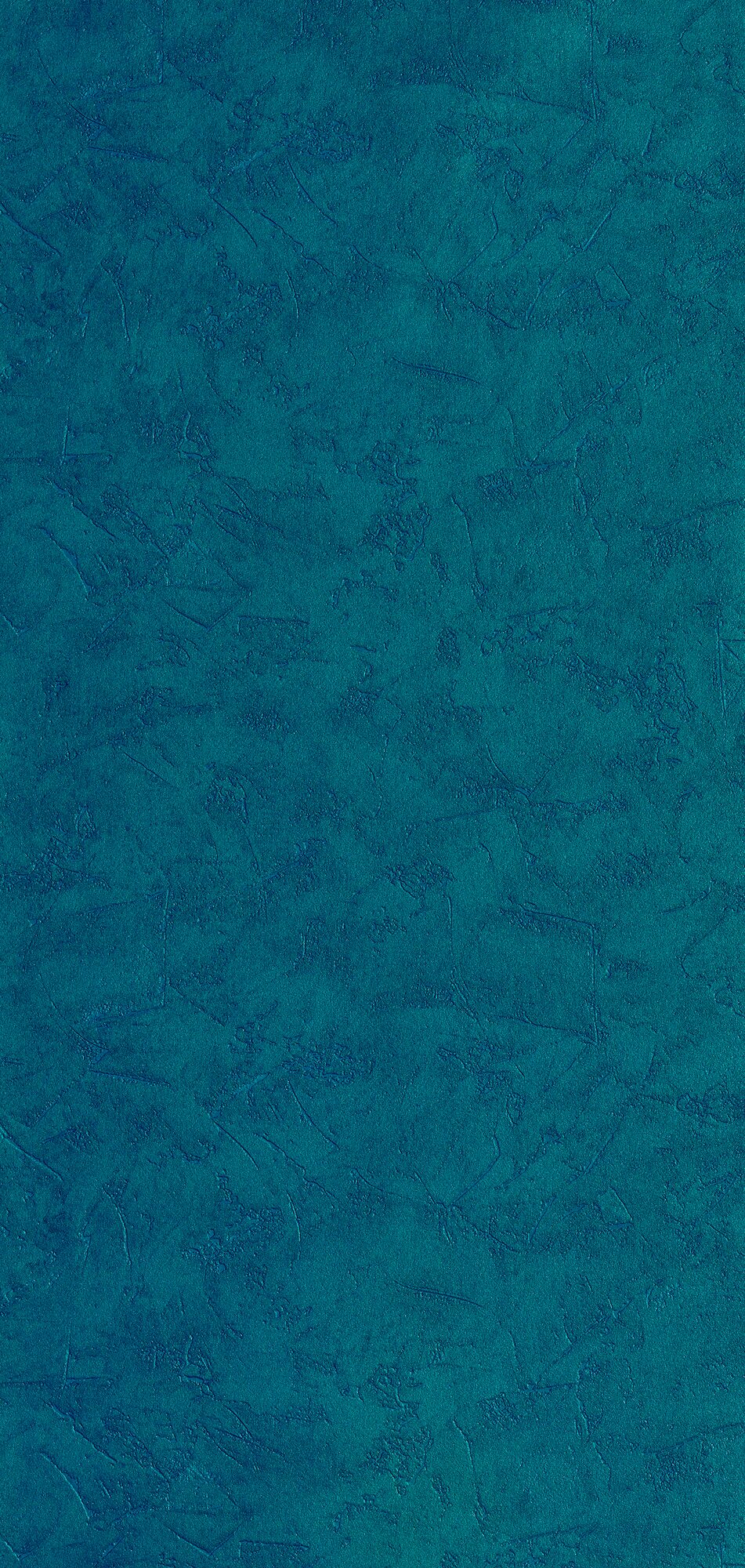 Papier peint intissé Ravenne Bleu pétrole Crépi grésé