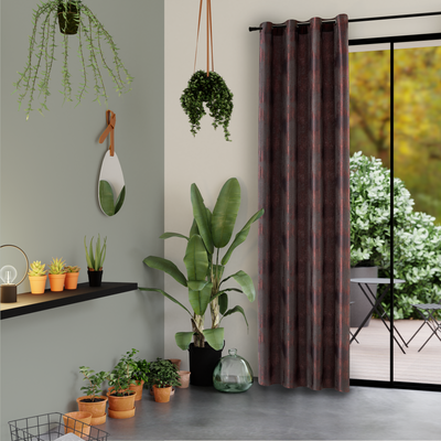 Rideau Lin Pazzo Mordoré