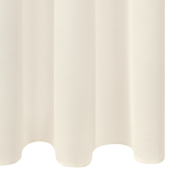 4MURS Voilage SCHIAPA coloris ivoire 140 x 240 cm