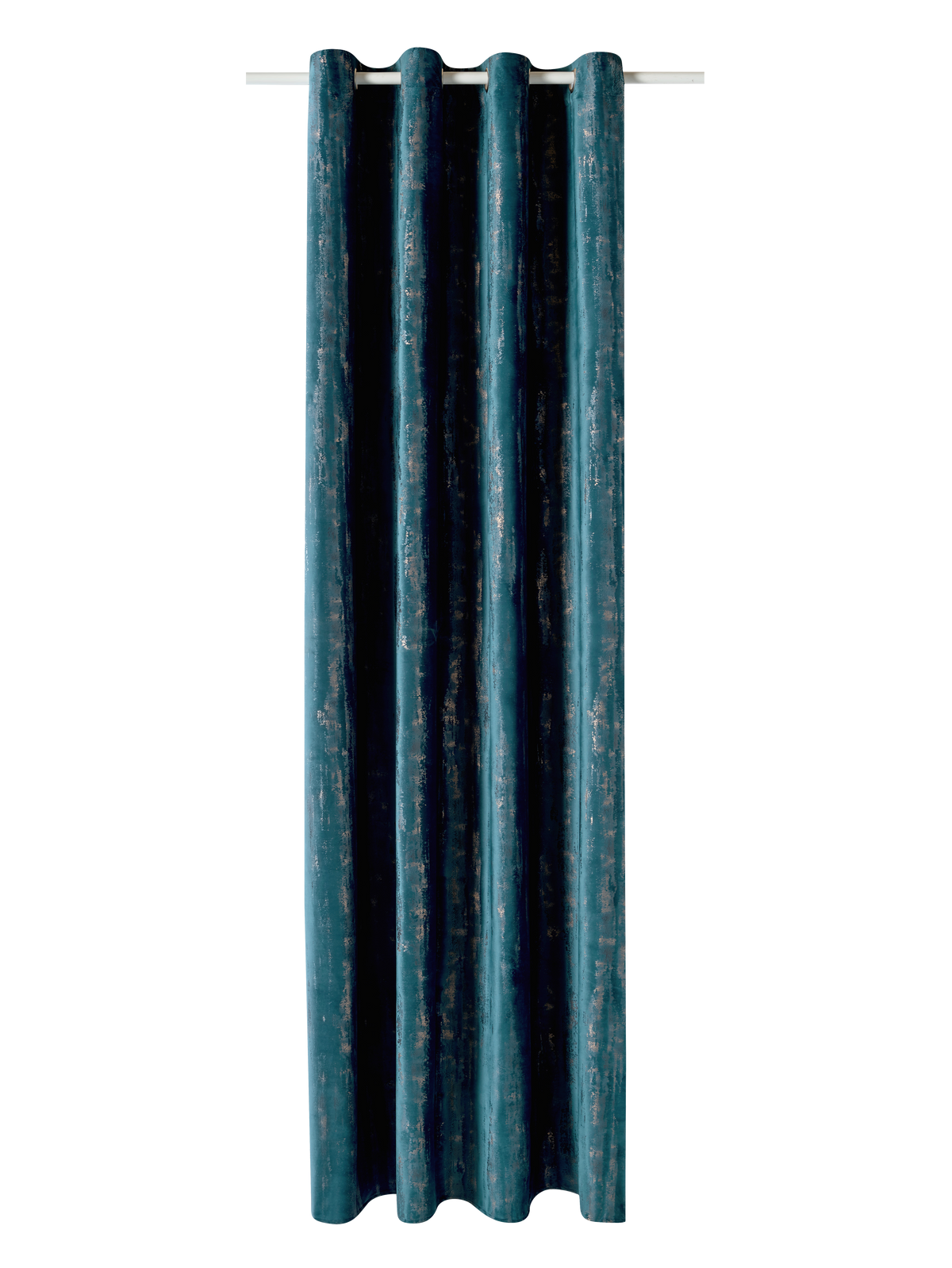 4MURS Rideau Empreinte Bleu canard