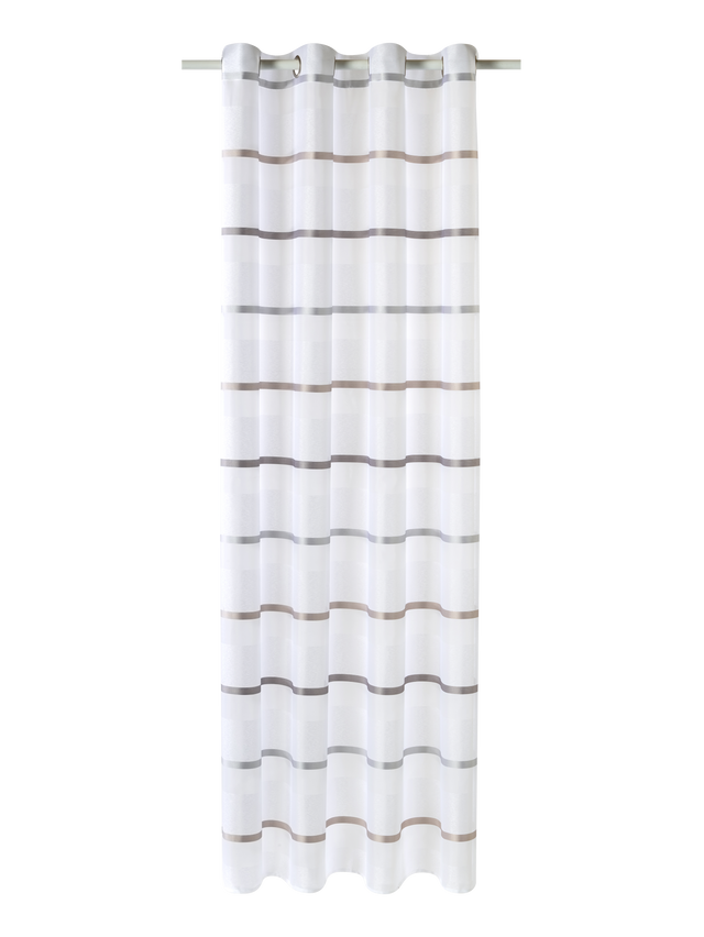 4MURS Voilage GALEA coloris gris 140 x 240 cm