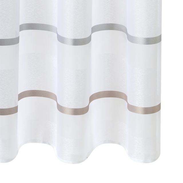 4MURS Voilage GALEA coloris gris 140 x 240 cm