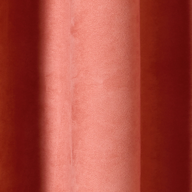 Rideau VELVET coloris rose des sables 140 x 260 cm
