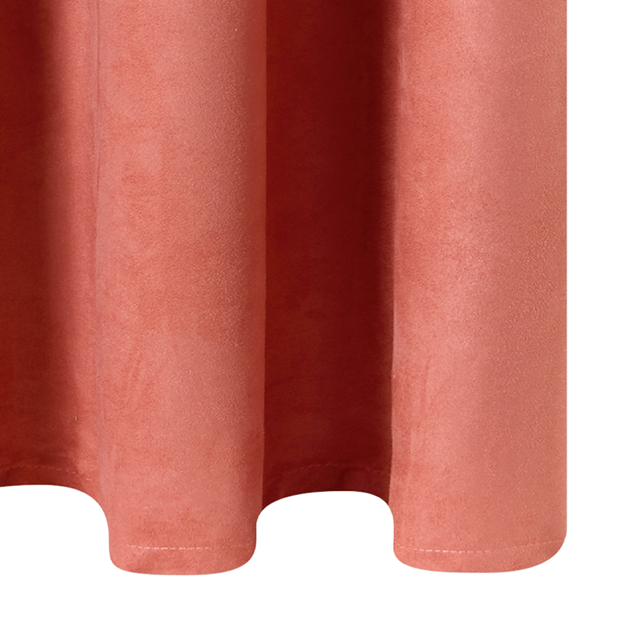 Rideau VELVET coloris rose des sables 140 x 260 cm