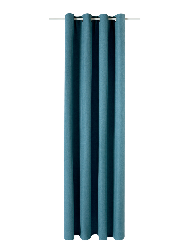 Rideau thermique ANDREA coloris bleu arctique 140 x 260 cm