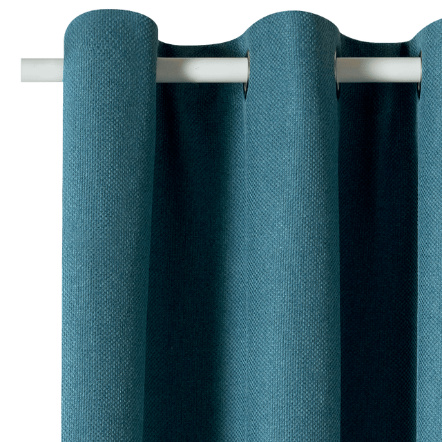 Rideau thermique ANDREA coloris bleu arctique 140 x 260 cm
