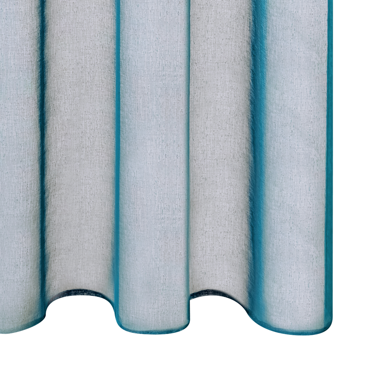 Voilage Colors Bleu canard