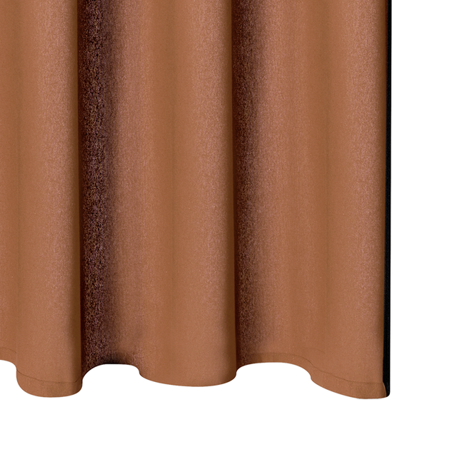 Rideau WARTON coloris havane 140 x 260 cm