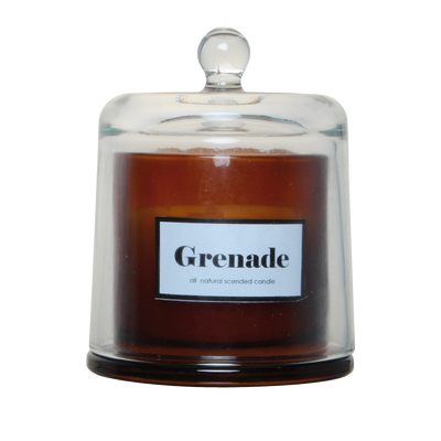 OPJET Bougie parfumée Grenade acidulee Ambre Grenade 240G