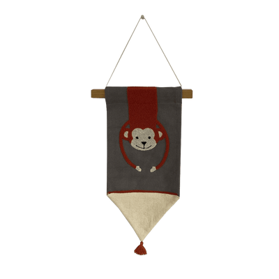 4MURS Kakémono déco Singe Nuances de marron