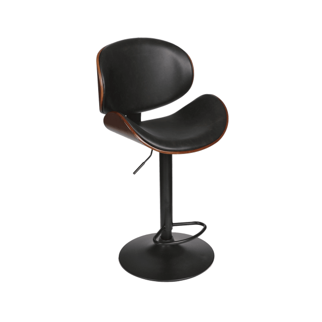 Tabouret de bar AZAD coloris noyer