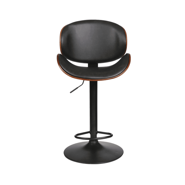 Tabouret de bar AZAD coloris noyer