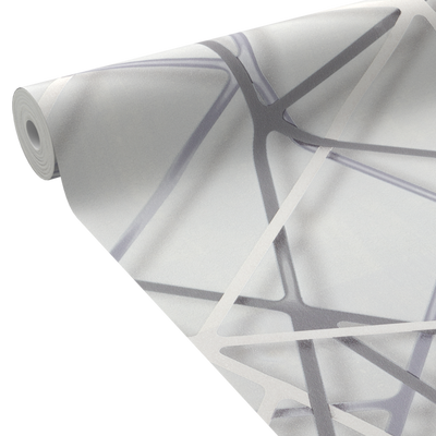 Papier peint intissé Gravity Gris perle