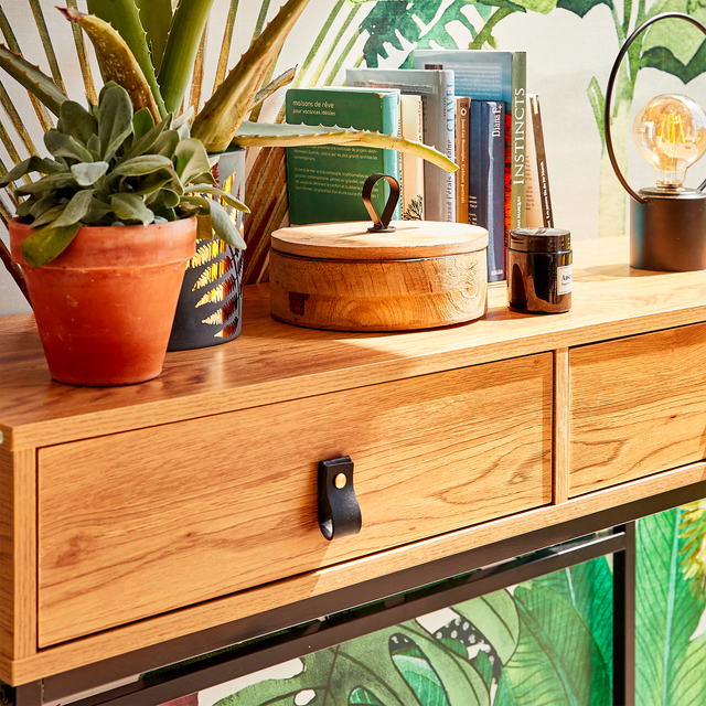 Console EMMY coloris naturel