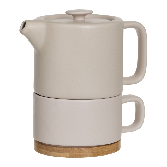 Théière JEMMAL coloris crème