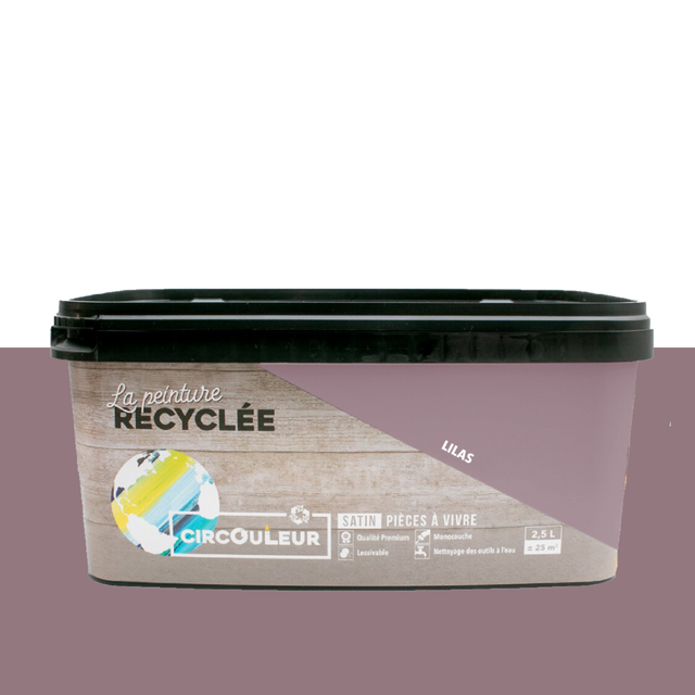 CIRCOULEUR Peinture Peinture lilas Satiné 2,5 L