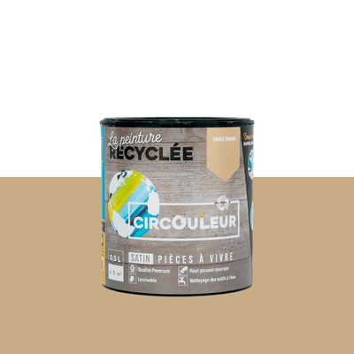 CIRCOULEUR Peinture Circouleur Sable chaud Satiné 0,5L