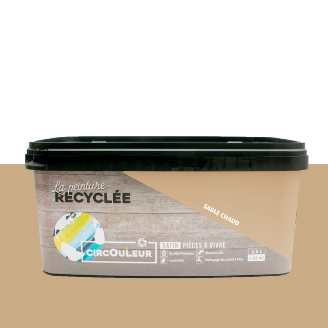 CIRCOULEUR Peinture Peinture sable chaud Satiné