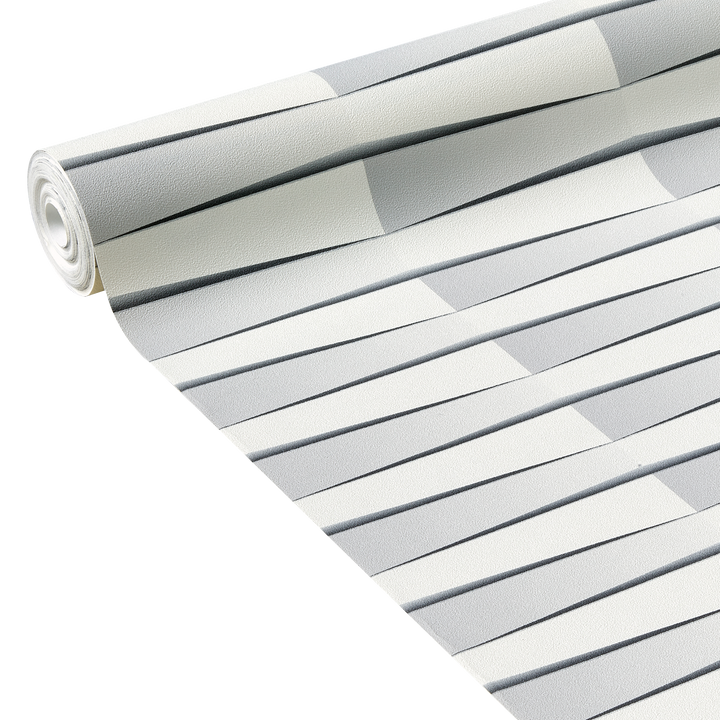 Papier peint intissé Alek Gris moyen