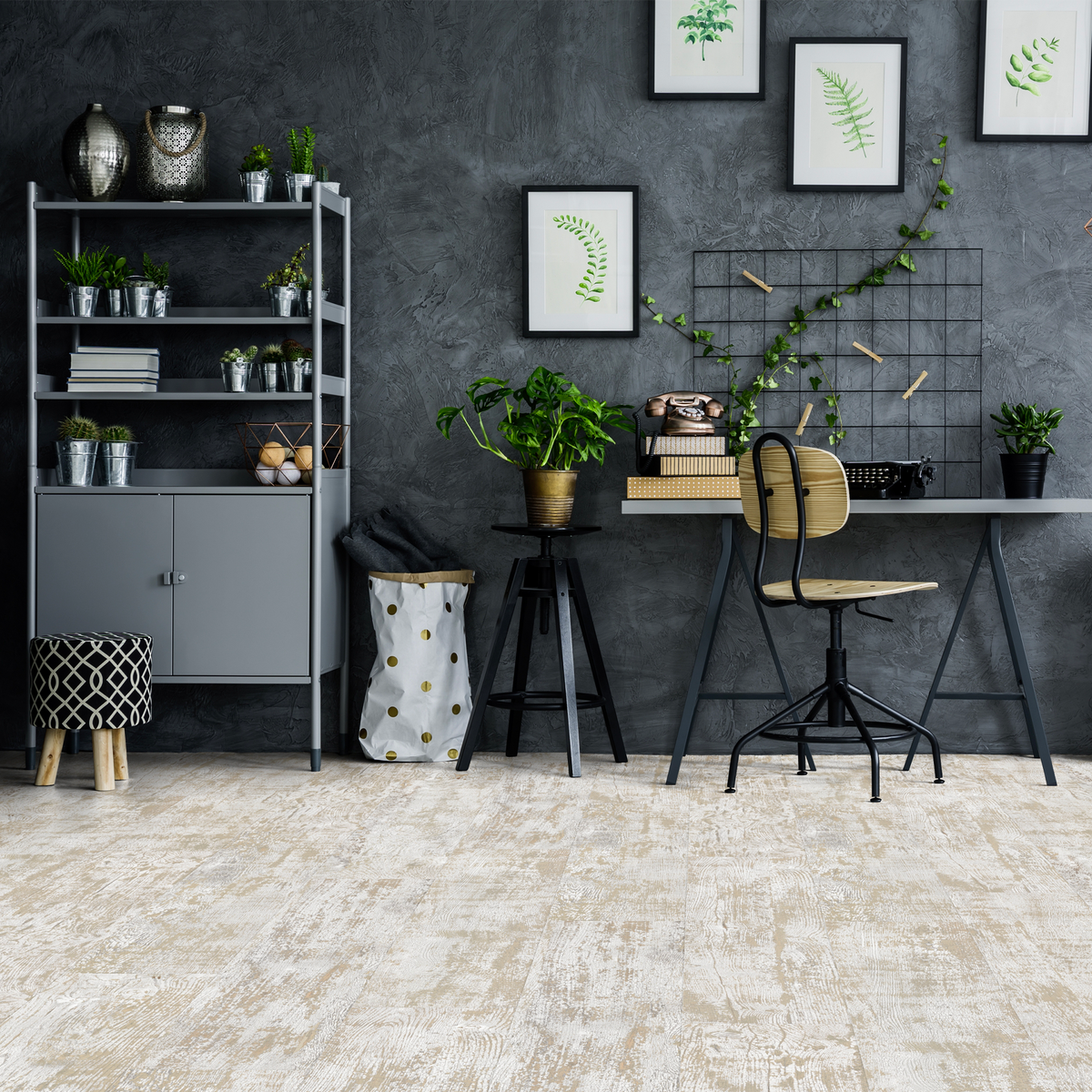 GERFLOR Lame vinyle Virtuo 55 clic crepato clear Crepato clear