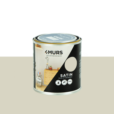 SO QUICK Peinture So quick Beige ficelle Satiné 0,5L