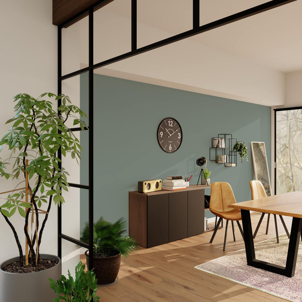 SO QUICK Peinture So quick Vert smoke Satiné 2,5L