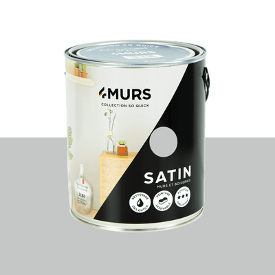 SO QUICK Peinture So quick Fleur de sel Satiné 2,5L