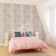 Papier peint intissé Sophia Bordeaux