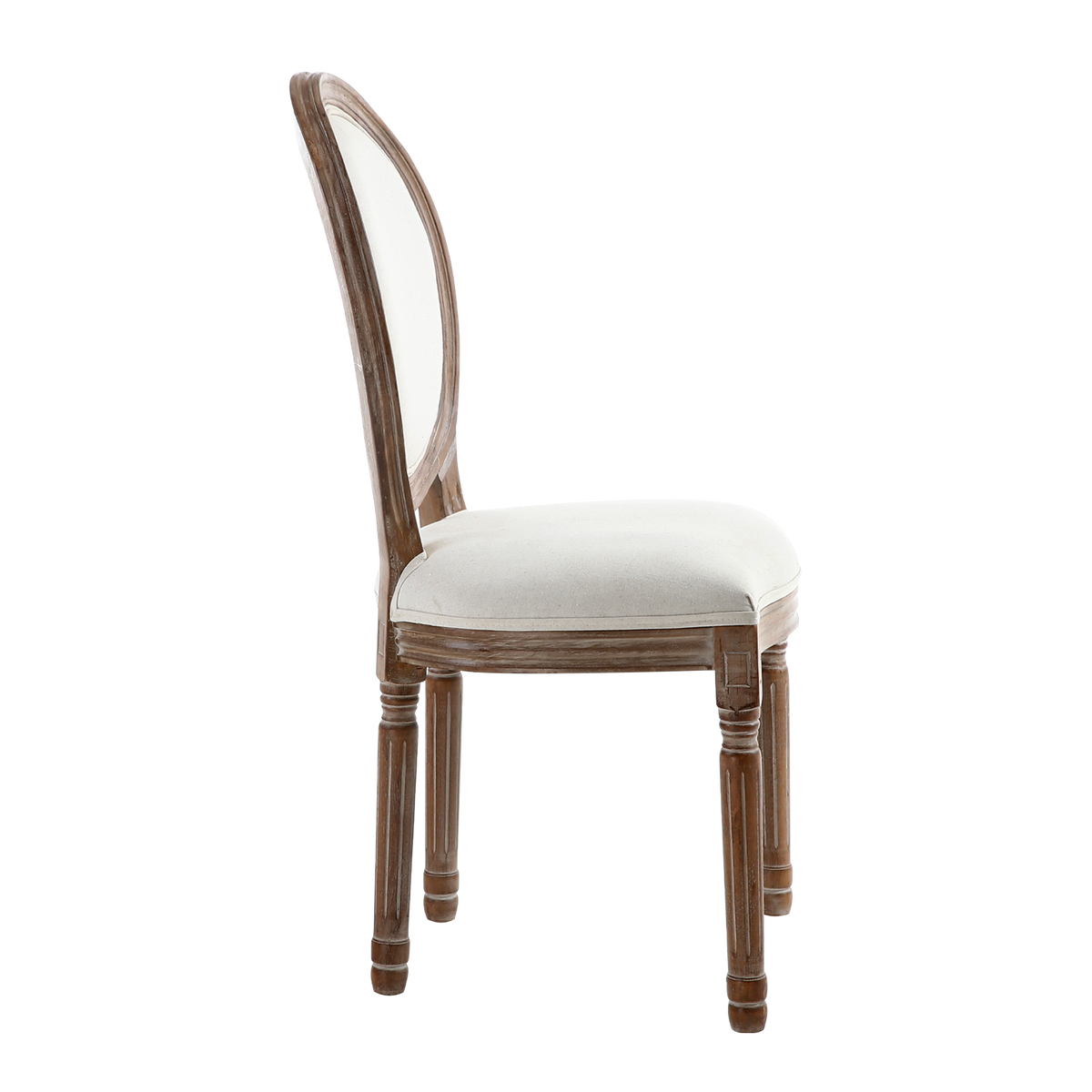 4MURS Chaise Melodie Blanc cassé 1 place